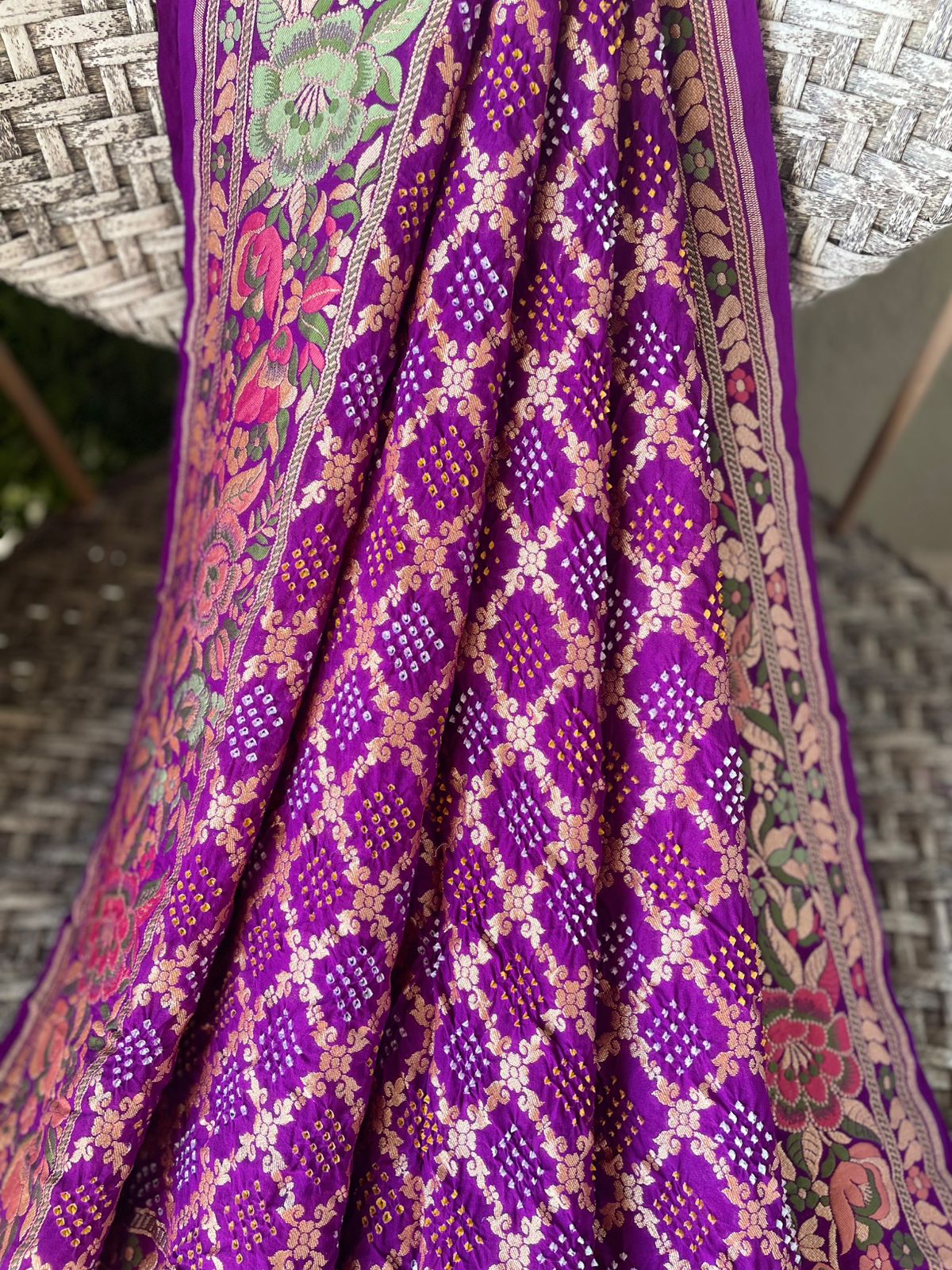 Chetna - Consciousness Meenakari Motif Dupatta