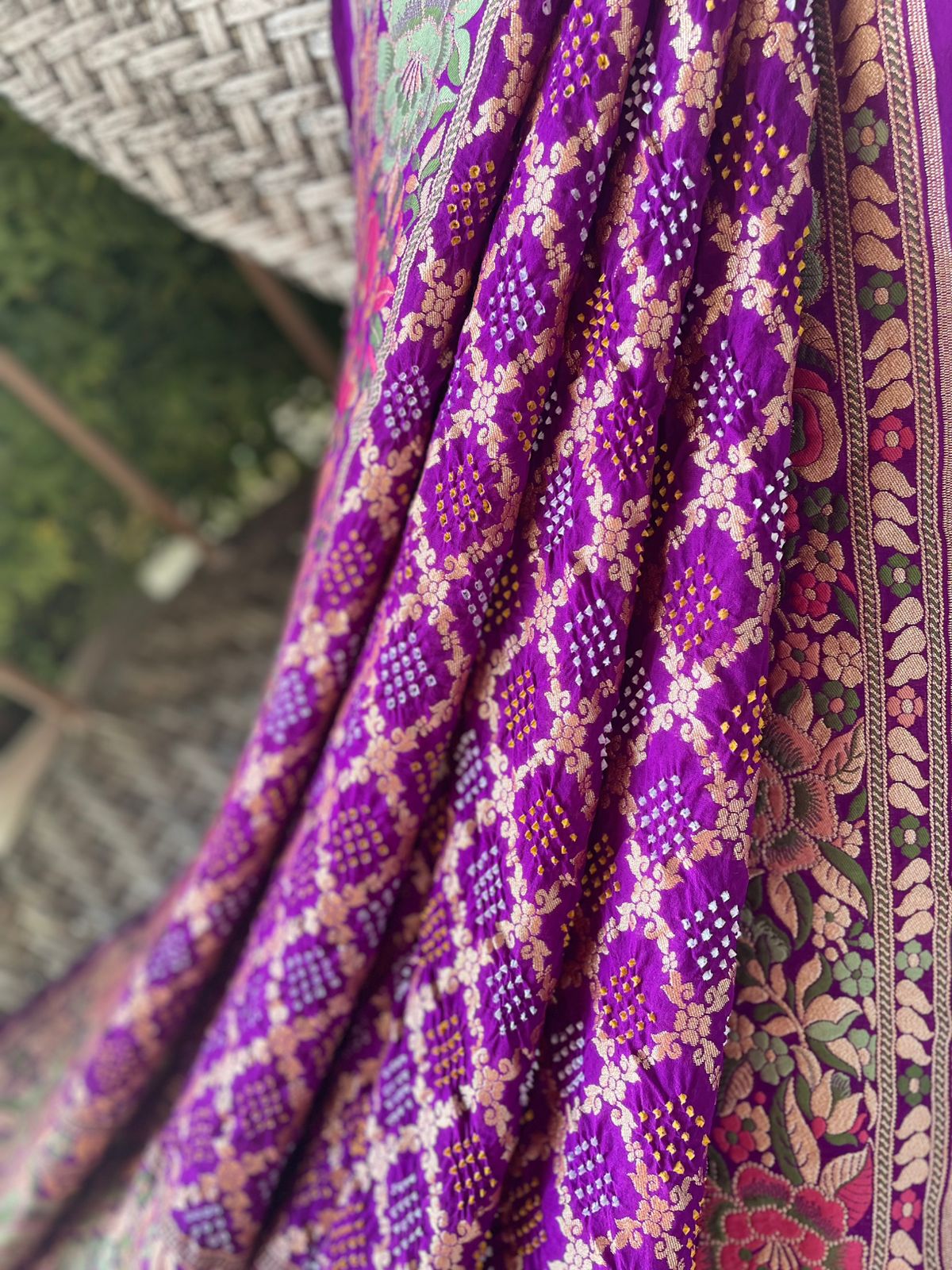 Chetna - Consciousness Meenakari Motif Dupatta