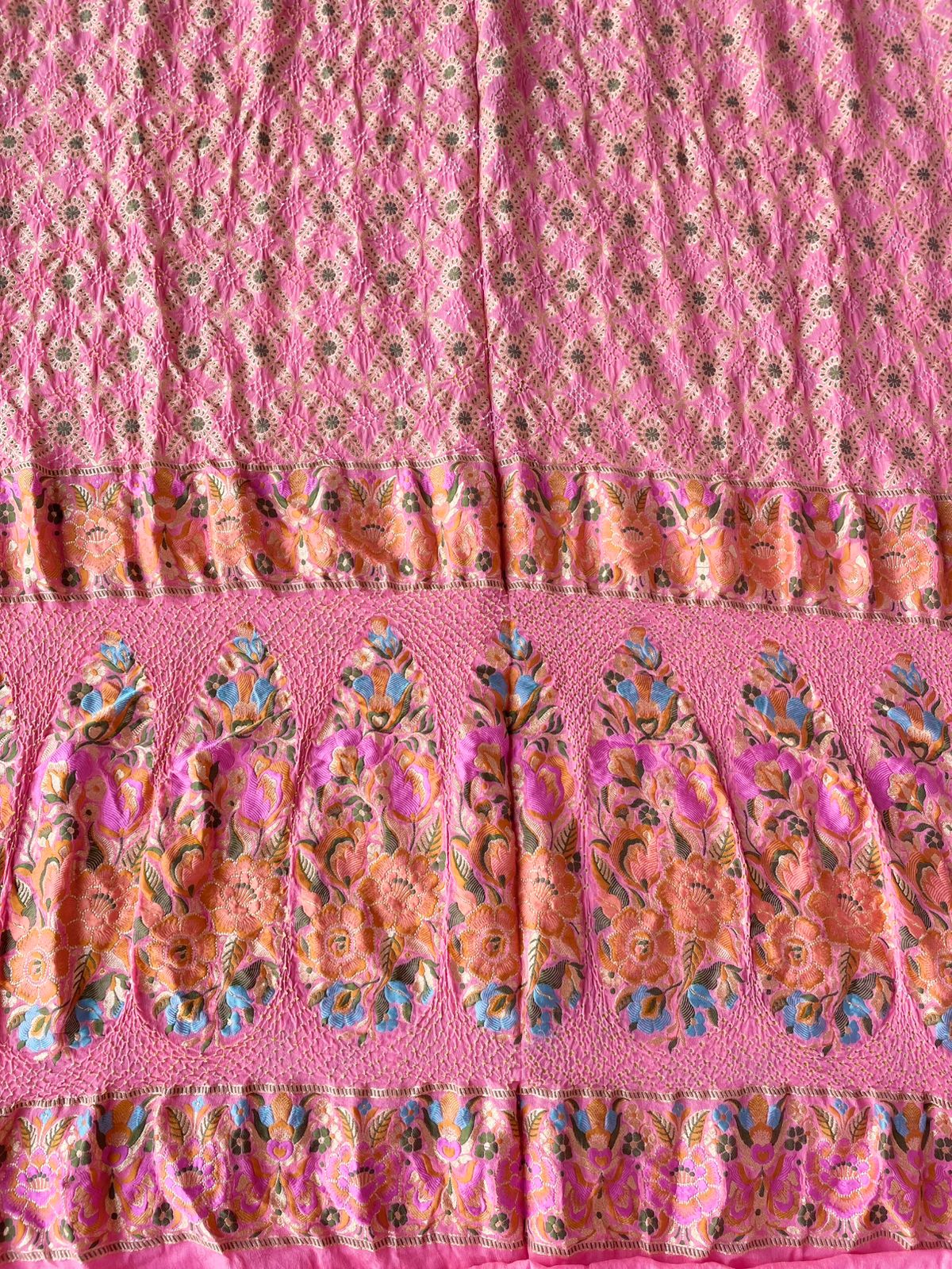 Dhwani - Sounds of Symphony Meenakari Motif Saree