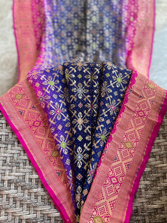 Aashita - One Who Is Full Of Hope Meenakari Saree