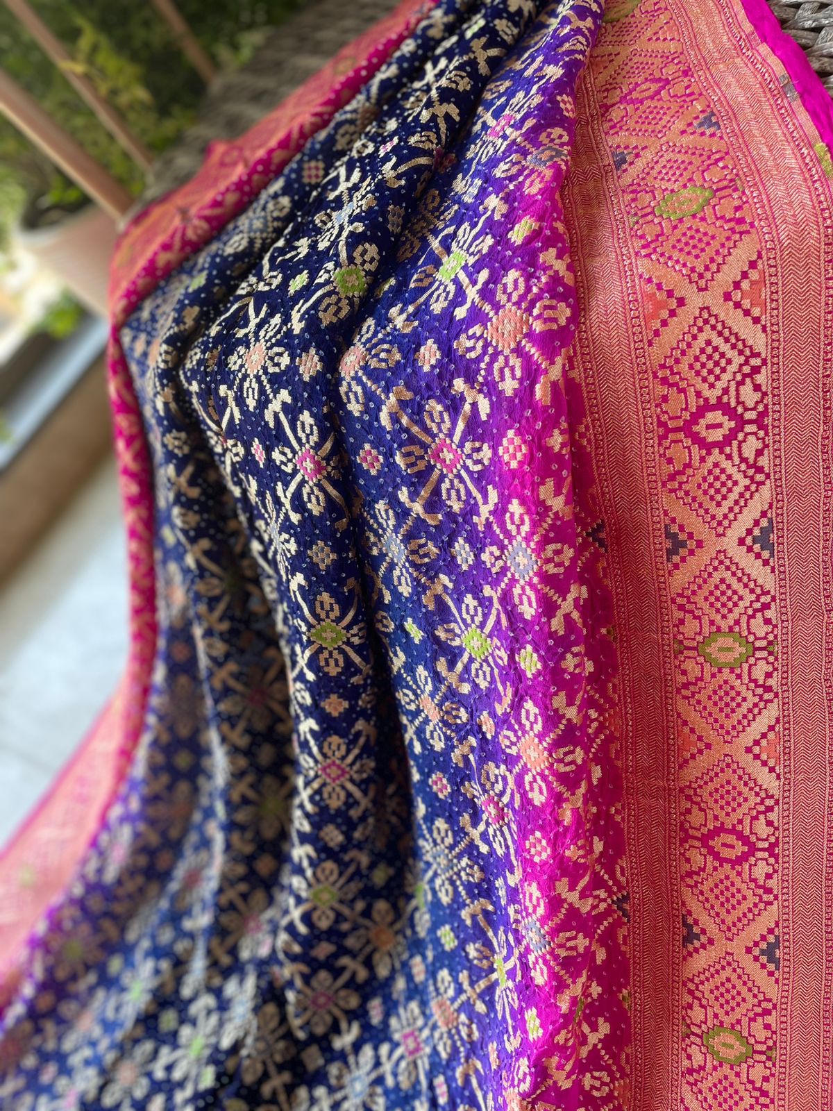 Aashita - One Who Is Full Of Hope Meenakari Saree
