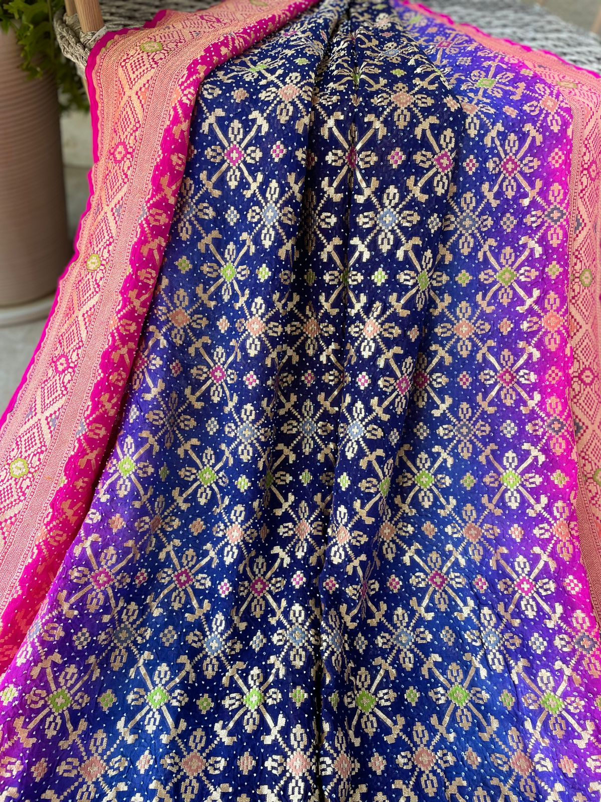 Aashita - One Who Is Full Of Hope Meenakari Saree