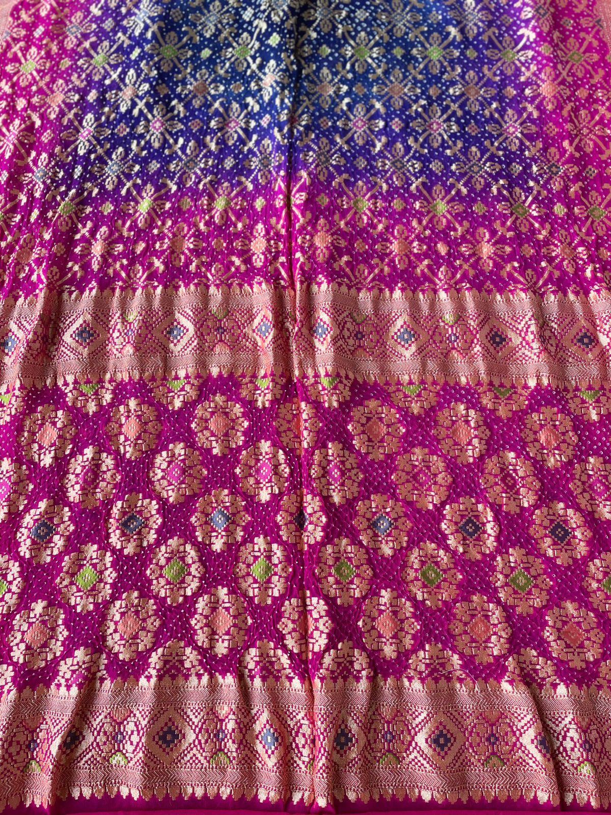 Aashita - One Who Is Full Of Hope Meenakari Saree
