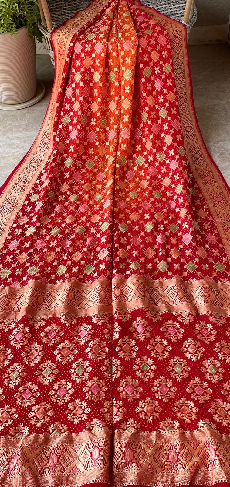 Khyati - Fame and Glory Meenakari Saree