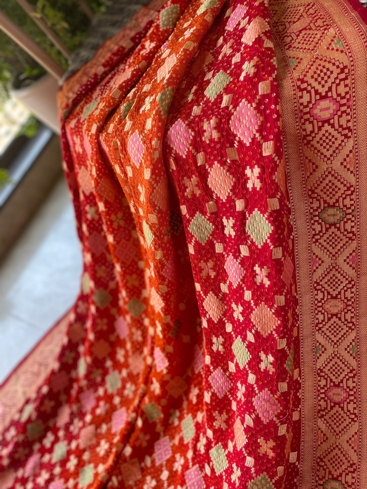 Khyati - Fame and Glory Meenakari Saree