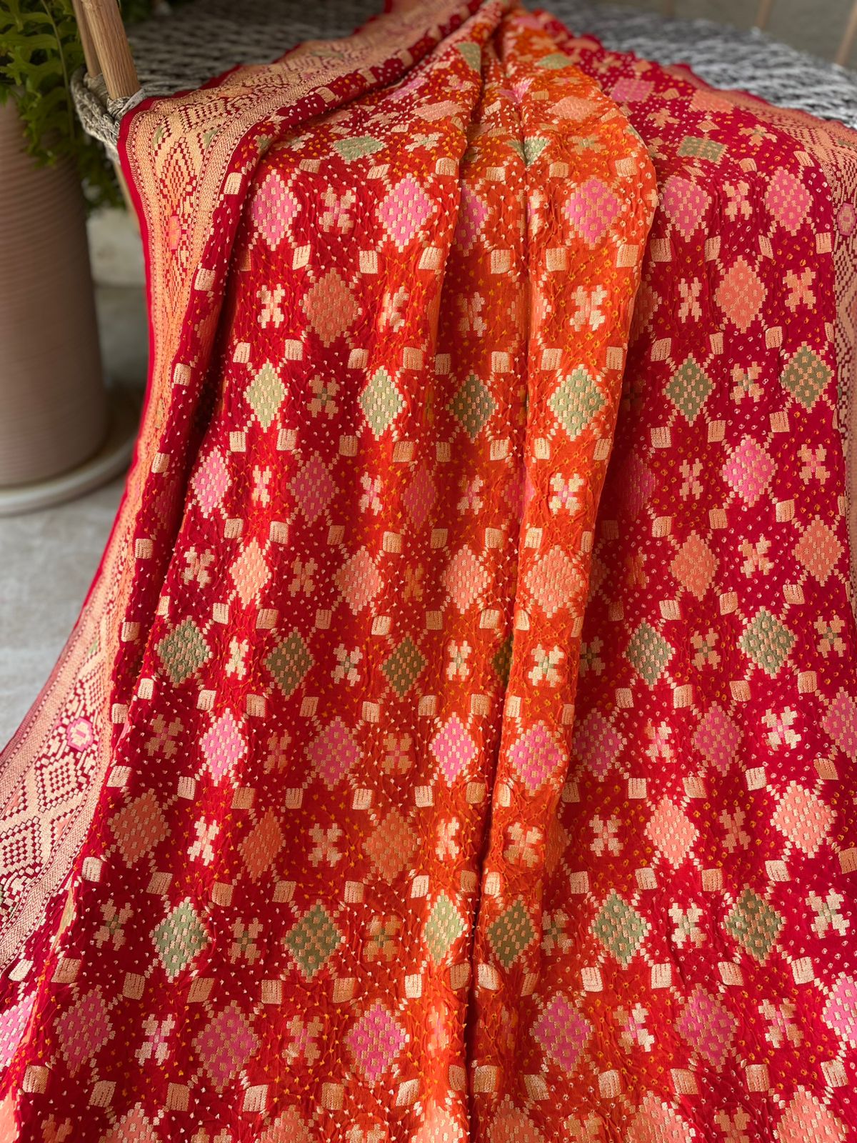 Khyati - Fame and Glory Meenakari Saree