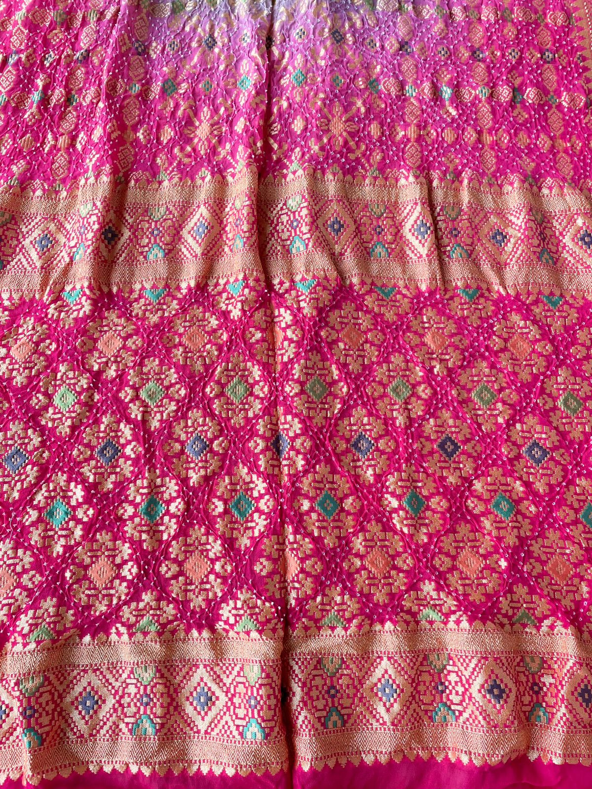 Nirjara - A Warrior Meenakari Saree