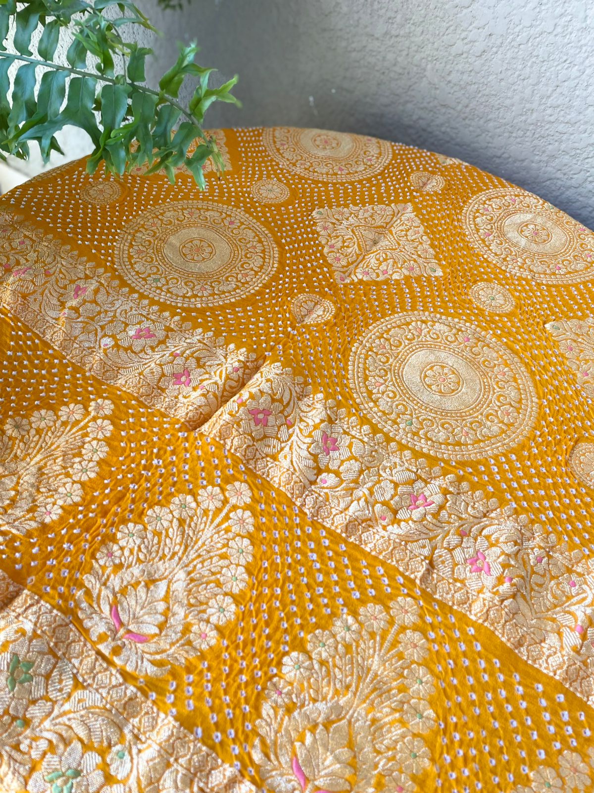 Noor - Yellow Meenakari Tilfi Dupatta