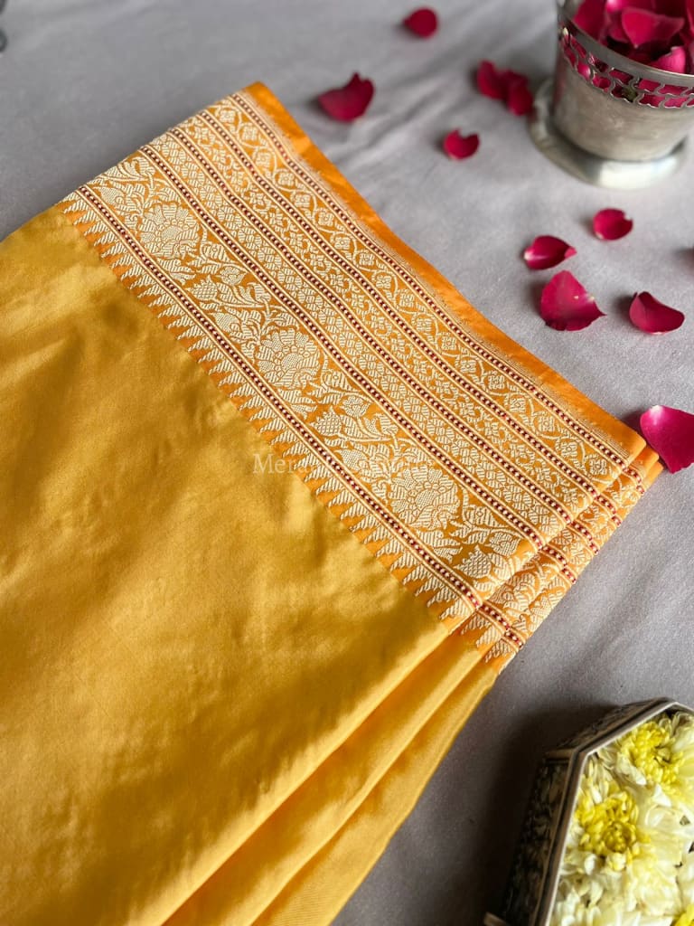 Amisha - Beautiful & Pure Banarasi Silk Saree Saree